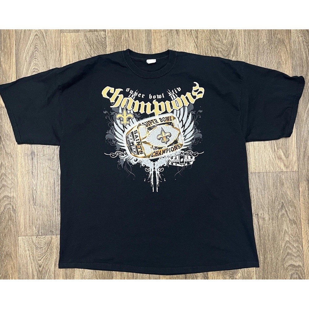 Reebok Super Bowl Saints Championship 2X